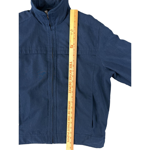 Dockers Stain Defender Men's Lined Soft Jacket Blue Size Medium - Picture 6 of 9